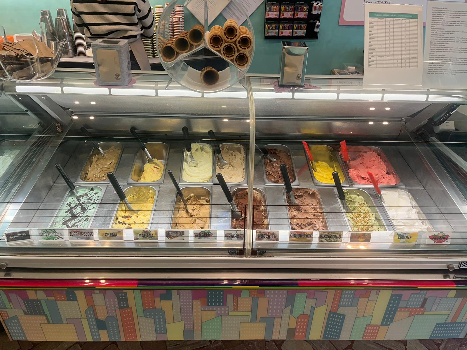 Vaschetta gelato misto gusti